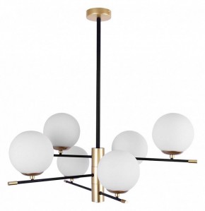 Люстра на штанге Arte Lamp Arkab A2225LM-6BK в Ноябрьске - noyabrsk.mebel24.online | фото
