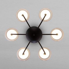 Люстра на штанге Eurosvet Fungo 50388 LED черный в Ноябрьске - noyabrsk.mebel24.online | фото 2