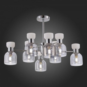Люстра на штанге EVOLUCE Vento SLE1045-102-08 в Ноябрьске - noyabrsk.mebel24.online | фото 4