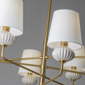 Люстра на штанге Freya Ceramics FR2029PL-08BS в Ноябрьске - noyabrsk.mebel24.online | фото 7