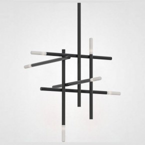 Люстра на штанге Imperiumloft Traverse Black TRAVERSE01 в Ноябрьске - noyabrsk.mebel24.online | фото