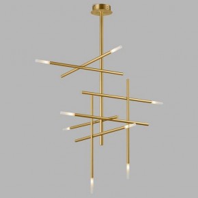 Люстра на штанге Imperiumloft Traverse Gold TRAVERSE01 в Ноябрьске - noyabrsk.mebel24.online | фото