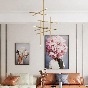 Люстра на штанге Imperiumloft Traverse Gold TRAVERSE01 в Ноябрьске - noyabrsk.mebel24.online | фото 5