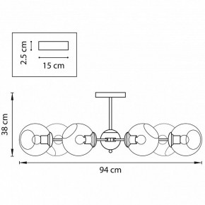 Люстра на штанге Lightstar Beta 785067 в Ноябрьске - noyabrsk.mebel24.online | фото 8