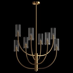 Люстра на штанге Maytoni Arco MOD223PL-08BS в Ноябрьске - noyabrsk.mebel24.online | фото 2