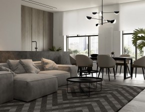 Люстра на штанге Maytoni Mollis MOD126PL-08B в Ноябрьске - noyabrsk.mebel24.online | фото 5