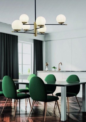 Люстра на штанге Maytoni Nostalgia MOD048PL-06G в Ноябрьске - noyabrsk.mebel24.online | фото 3