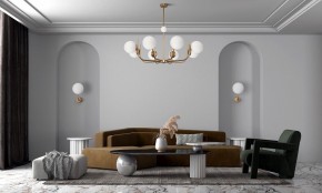 Люстра на штанге Maytoni Rendez-vous MOD109PL-08BS в Ноябрьске - noyabrsk.mebel24.online | фото 2