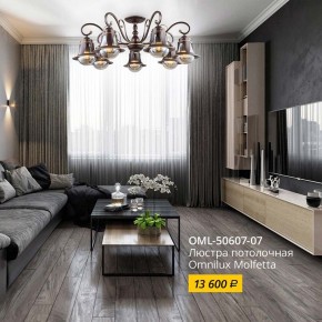 Люстра на штанге Omnilux Molfetta OML-50607-07 в Ноябрьске - noyabrsk.mebel24.online | фото 2
