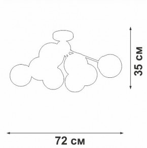 Люстра на штанге Vitaluce V3772 V3772-8/8PL в Ноябрьске - noyabrsk.mebel24.online | фото 4