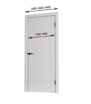 Межкомнатная дверь Bolivar Каньон браун (комплект) 700 в Ноябрьске - noyabrsk.mebel24.online | фото