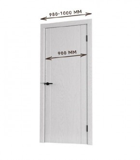 Межкомнатная дверь Bolivar Каньон браун (комплект) 900 в Ноябрьске - noyabrsk.mebel24.online | фото