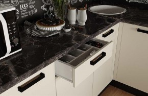 Модульная кухня Осло карбон брюле в Ноябрьске - noyabrsk.mebel24.online | фото 4