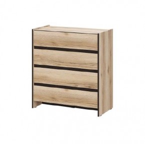 Прага Комод 4 ящика Серия 3 в Ноябрьске - noyabrsk.mebel24.online | фото 2