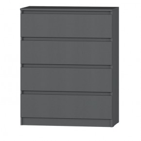 МС "Хилтон" Комод №1 800 (4 ящ.) графит в Ноябрьске - noyabrsk.mebel24.online | фото
