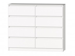 МС "Хилтон" Комод №3 1200 (8 ящ.) белый текстурный в Ноябрьске - noyabrsk.mebel24.online | фото 2