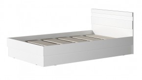 МС "Хилтон" Кровать 1,2 (Белый текстурный) 1200*2000 в Ноябрьске - noyabrsk.mebel24.online | фото