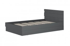 МС "Хилтон" Кровать 1,2 (графит) 1200*2000 в Ноябрьске - noyabrsk.mebel24.online | фото