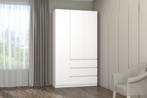 МС "Хилтон" Шкаф №2 1200 (Белый текстурный) в Ноябрьске - noyabrsk.mebel24.online | фото