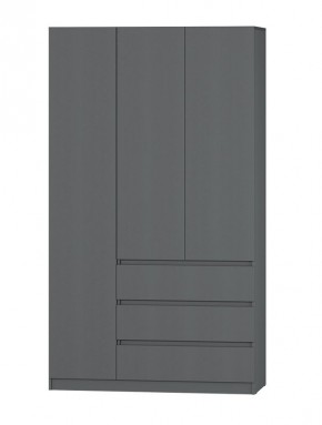 МС "Хилтон" Шкаф №2 1200 (Графит) в Ноябрьске - noyabrsk.mebel24.online | фото