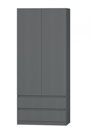 МС "Хилтон" Шкаф №3 900 (Графит) в Ноябрьске - noyabrsk.mebel24.online | фото