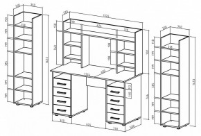 Набор для детской Остин-14 в Ноябрьске - noyabrsk.mebel24.online | фото 3