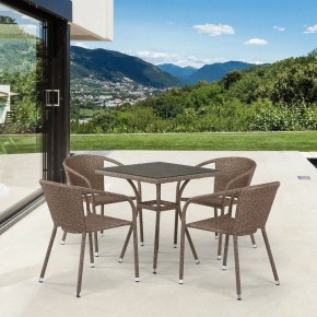 Набор уличный T282BNT/Y137C-W56 Light Brown 4Pcs в Ноябрьске - noyabrsk.mebel24.online | фото 2