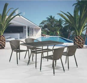 Набор уличный T286A/Y137C-W53 Brown 4Pcs в Ноябрьске - noyabrsk.mebel24.online | фото 2