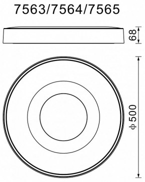 Накладной светильник Mantra Coin 7565 в Ноябрьске - noyabrsk.mebel24.online | фото 3