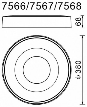 Накладной светильник Mantra Coin 7567 в Ноябрьске - noyabrsk.mebel24.online | фото 4