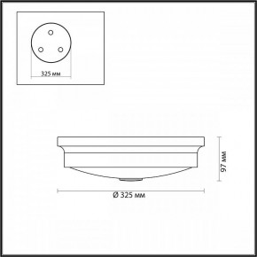 Накладной светильник Odeon Light Marsei 4825/3C в Ноябрьске - noyabrsk.mebel24.online | фото 4