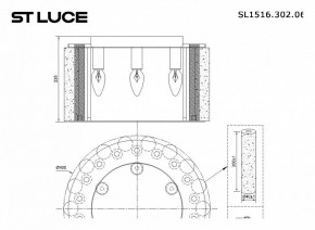 Накладной светильник ST-Luce Delight SL1516.302.06 в Ноябрьске - noyabrsk.mebel24.online | фото 3