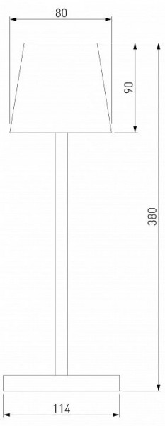Настольная лампа декоративная Elektrostandard Mist a063928 в Ноябрьске - noyabrsk.mebel24.online | фото 3