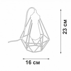 Настольная лампа декоративная Vitaluce V2803 V2803-1/1L в Ноябрьске - noyabrsk.mebel24.online | фото 3