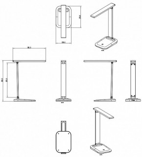 Настольная лампа офисная Arte Lamp London A5124LT-1BK в Ноябрьске - noyabrsk.mebel24.online | фото 2