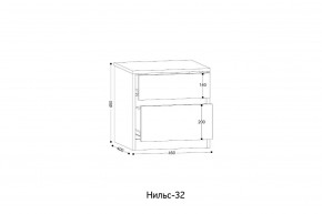 НИЛЬС - 32 Тумба в Ноябрьске - noyabrsk.mebel24.online | фото 2
