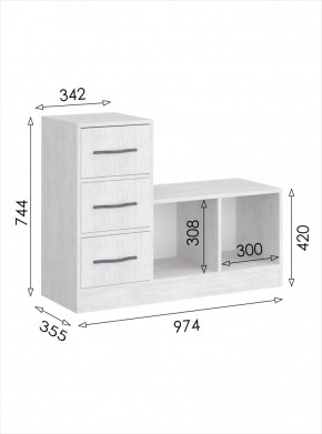 Обувница 3 Вена в Ноябрьске - noyabrsk.mebel24.online | фото 4