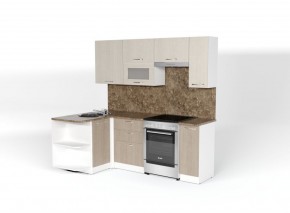 ОЛЬГА Кухонный гарнитур Прайм 2 (1300*2100 мм) в Ноябрьске - noyabrsk.mebel24.online | фото 3