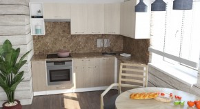 ОЛЬГА Кухонный гарнитур Прайм 5 (2300*1500 мм) в Ноябрьске - noyabrsk.mebel24.online | фото