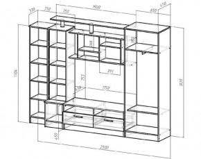 ОСКАР Гостиная (ЯШТ/ЯШС) в Ноябрьске - noyabrsk.mebel24.online | фото 2