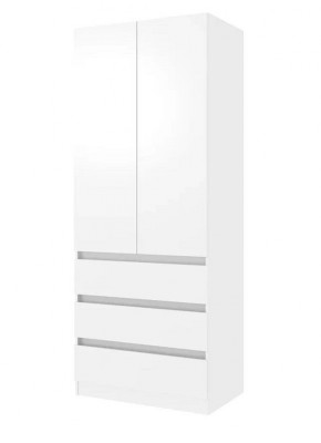 ПАРУС Шкаф 2-х ств. 800 (белый) в Ноябрьске - noyabrsk.mebel24.online | фото