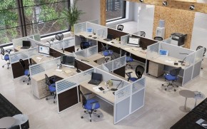 Перегородка офисная RAND RP160SG60 в Ноябрьске - noyabrsk.mebel24.online | фото 2