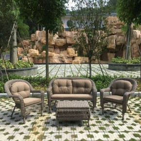 Плетеный комплект для отдыха LV-520BB Beige/Beige в Ноябрьске - noyabrsk.mebel24.online | фото 3