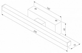 Подсветка для картины Elektrostandard Rino a061222 в Ноябрьске - noyabrsk.mebel24.online | фото 4