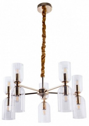 Подвесная люстра Arte Lamp Charm A1623LM-10GO в Ноябрьске - noyabrsk.mebel24.online | фото