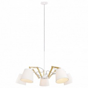 Подвесная люстра Arte Lamp Pinocchio A5700LM-5WH в Ноябрьске - noyabrsk.mebel24.online | фото 2