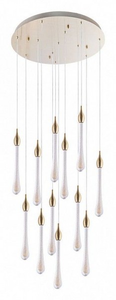 Подвесная люстра Arte Lamp Raindrop A1803LM-36PB в Ноябрьске - noyabrsk.mebel24.online | фото