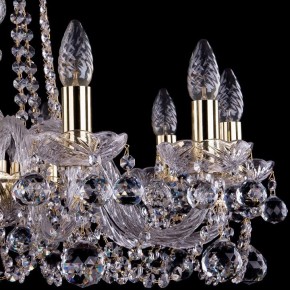 Подвесная люстра Bohemia Ivele Crystal 1402 1402/10/240/G/Balls в Ноябрьске - noyabrsk.mebel24.online | фото 2