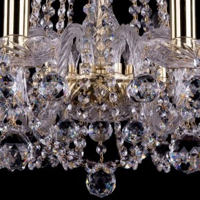 Подвесная люстра Bohemia Ivele Crystal 1402 1402/10/240/G/Balls в Ноябрьске - noyabrsk.mebel24.online | фото 3