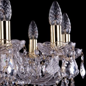 Подвесная люстра Bohemia Ivele Crystal 1402 1402/10/240/G/Leafs в Ноябрьске - noyabrsk.mebel24.online | фото 2